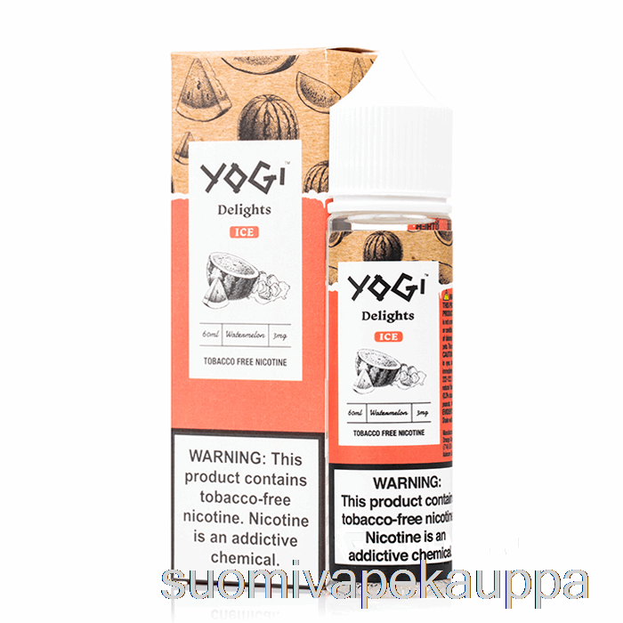 Vape Box Vesimelonijää - Yogi Delights - 60ml 3mg